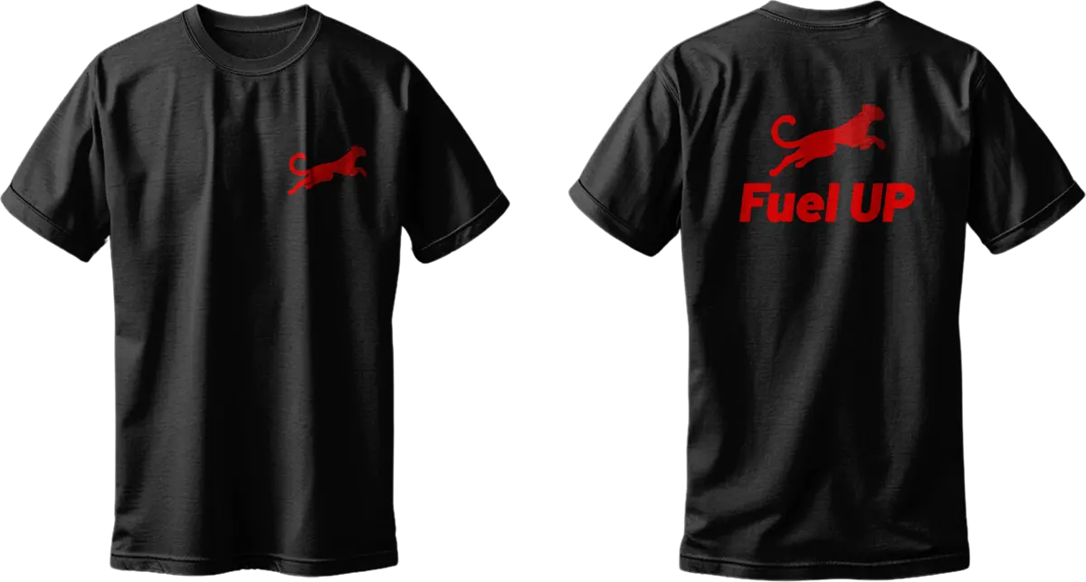 Uniformes com a marca Fuel Up